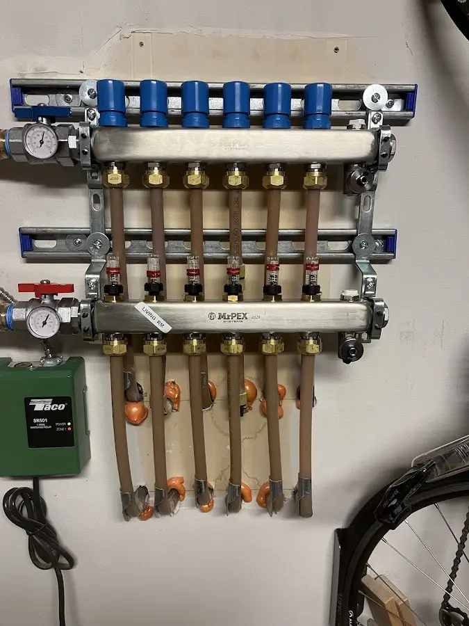 Plumber performing Leak Detection at a residential property in Oneonta